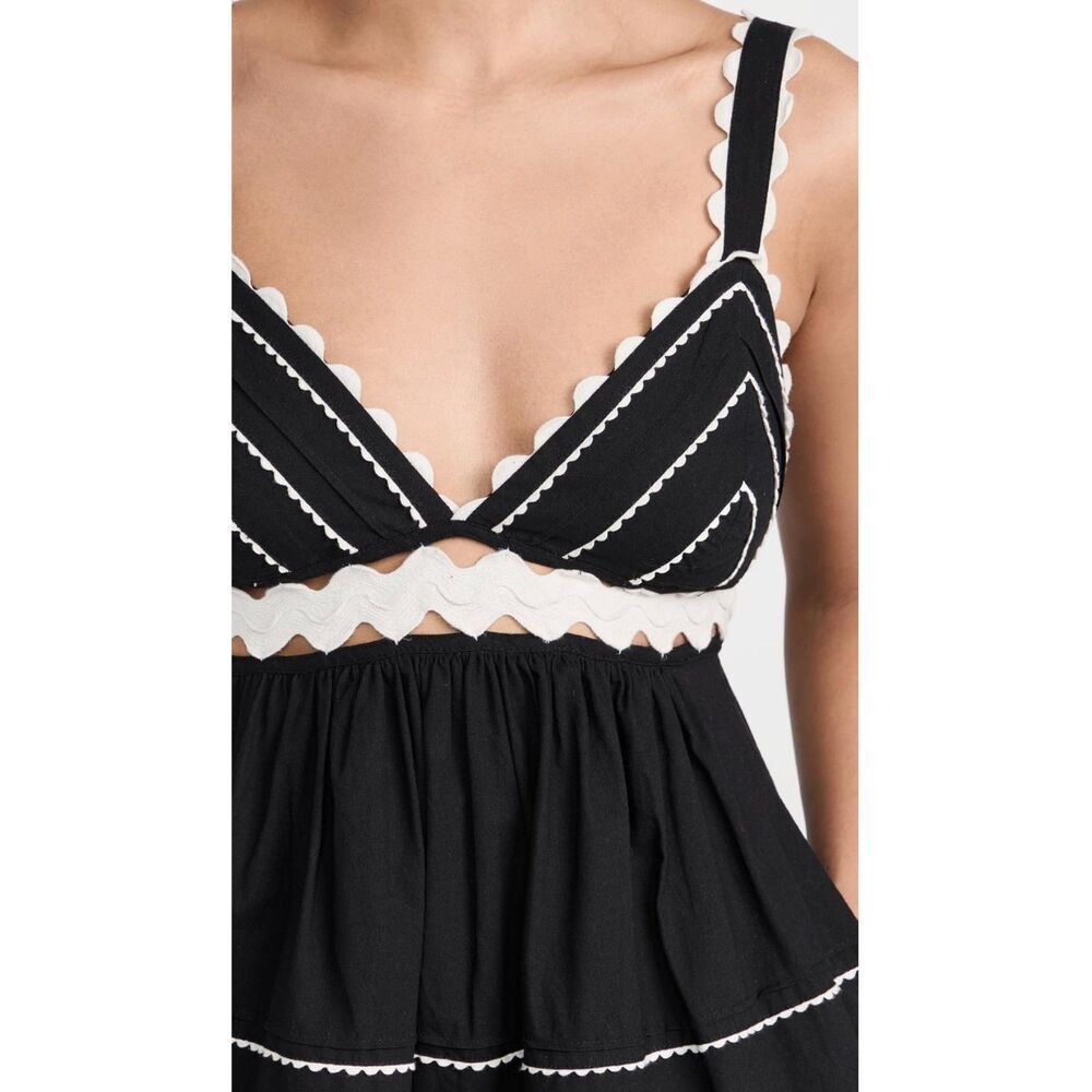 Sea NY Ryleigh Ric Rac Sleeveless Dress Size 2 - Picture 5 of 8